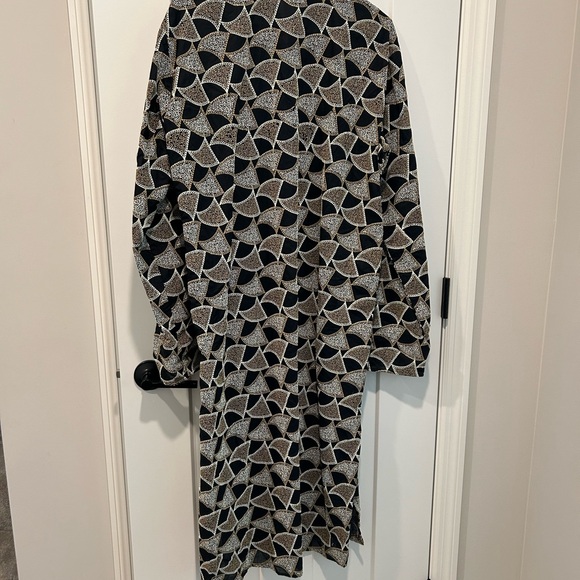 Geometric Patterned Coat - Picture 4 of 5